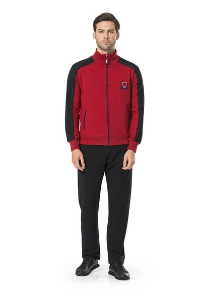 Pierre Cardin Erkek Fermuarlı Cepli Eşofman Takım - 3