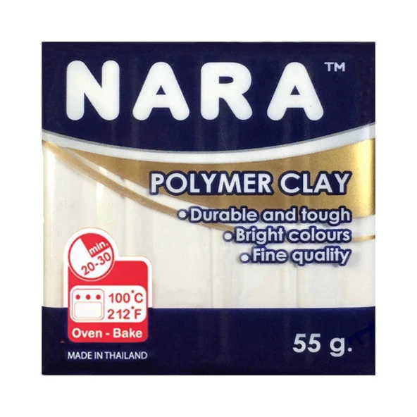 Nara Polimer Kil 55 Gram PM13 White 6'lı Şirink