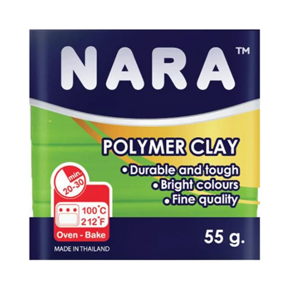 Nara Polimer Kil 55 Gram PM28 Grass Green 6'lı Şirink