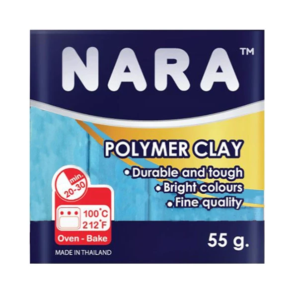 Nara Polimer Kil 55 Gram PM26 Sky Blue 6'lı Şirink