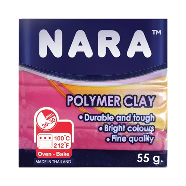Nara Polimer Kil 55 Gram PM39 Flamingo 6'lı Şirink