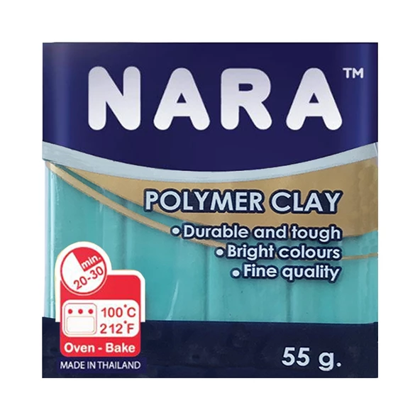 Nara Polimer Kil 55 Gram PM43 Turquoise 6'lı Şirink