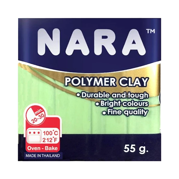 Nara Polimer Kil 55 Gram PM42 Pastel Green 6'lı Şirink