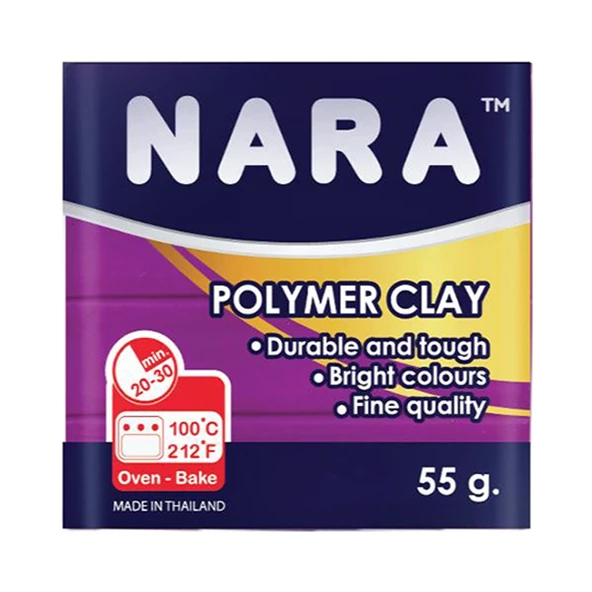 Nara Polimer Kil 55 Gram PM47 Dark Purple 6'lı Şirink