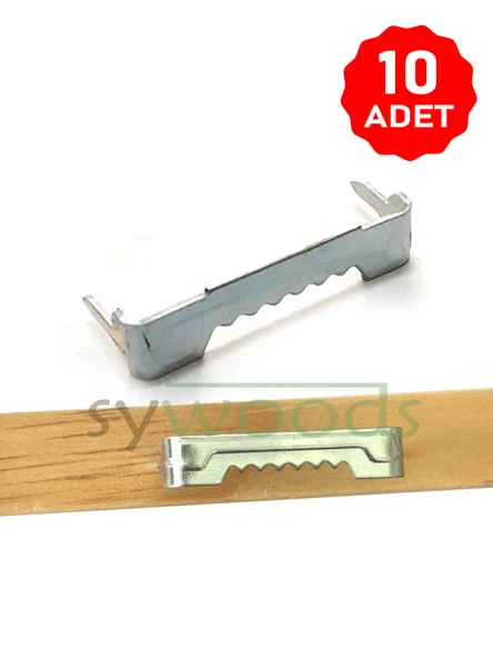 Timsah Ağzı Tablo Çerçeve Askısı 10 Adet