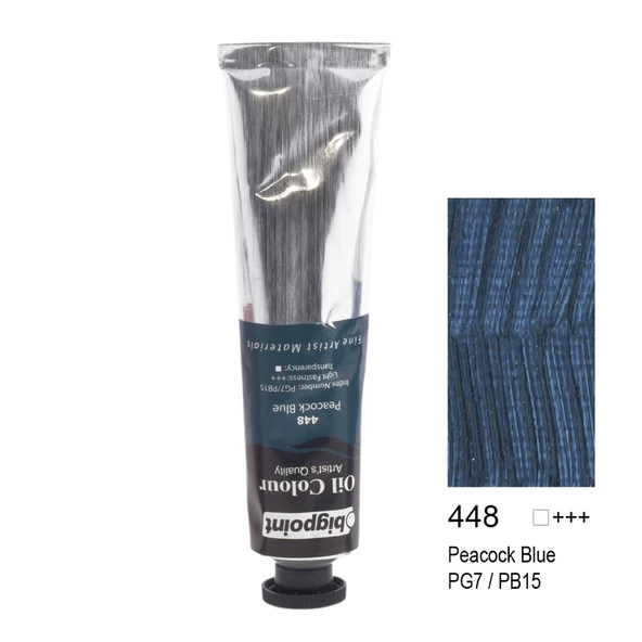 Bigpoint Yağlı Boya 45 ml Peacock Blue 448 6'lı Kutu ürün görseli