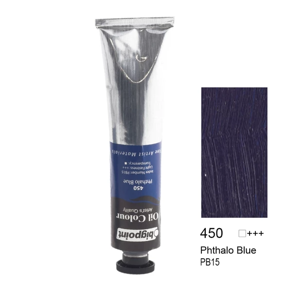 Bigpoint Yağlı Boya 45 ml Phthalo Blue 450 6'lı Kutu ürün görseli
