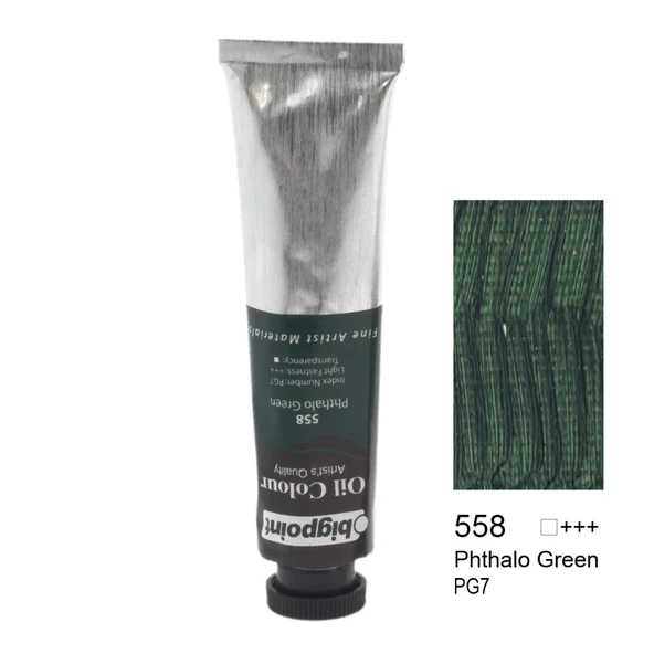 Bigpoint Yağlı Boya 45 ml Phthalo Green 558 6'lı Kutu ürün görseli