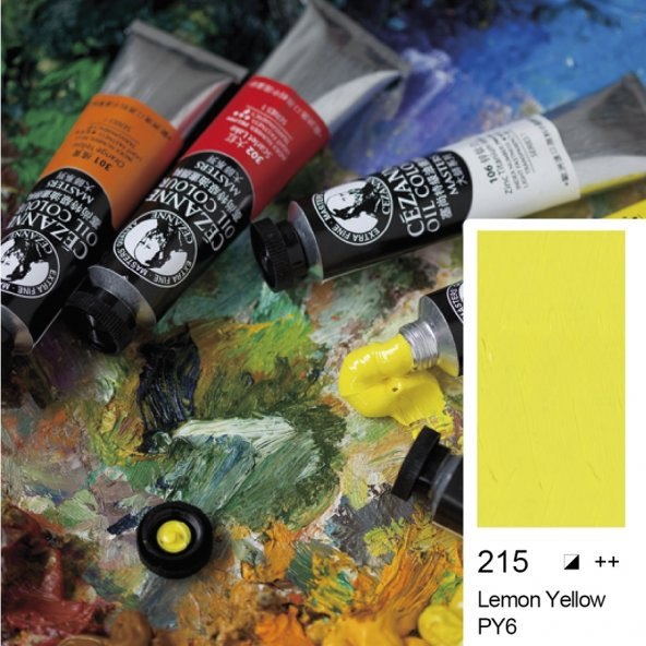 Bigpoint Cezanne Extra Fine Yağlı Boya 45 ml Lemon Yellow 215 6'lı Kutu