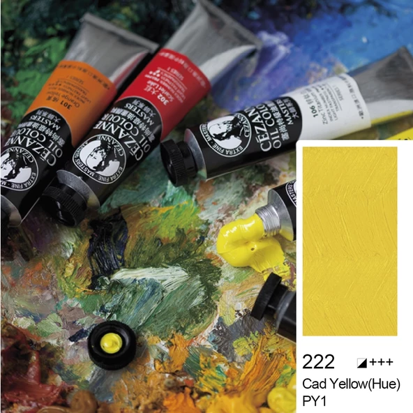 Bigpoint Cezanne Extra Fine Yağlı Boya 45 ml Cadmium Yellow Hue 222 6'lı Kutu ürün görseli
