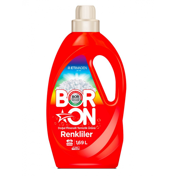 BORON SIVI ÇAMAŞI DETERJANI RENKLİ 1,69 ML