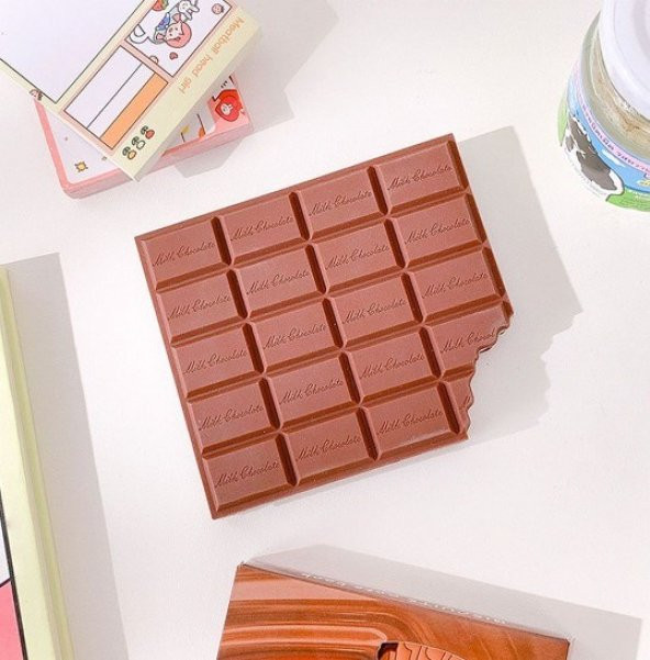 Chocolate Notebook Çikolata Kokulu Harika Kare Çikolata Not Defteri - 1