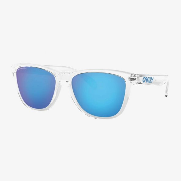 Oakley FrogSkins Güneş Gözlüğü Crystal Clear Prizm Sapphire - 1