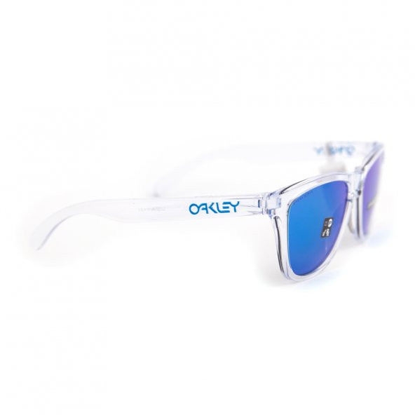Oakley FrogSkins Güneş Gözlüğü Crystal Clear Prizm Sapphire - 4