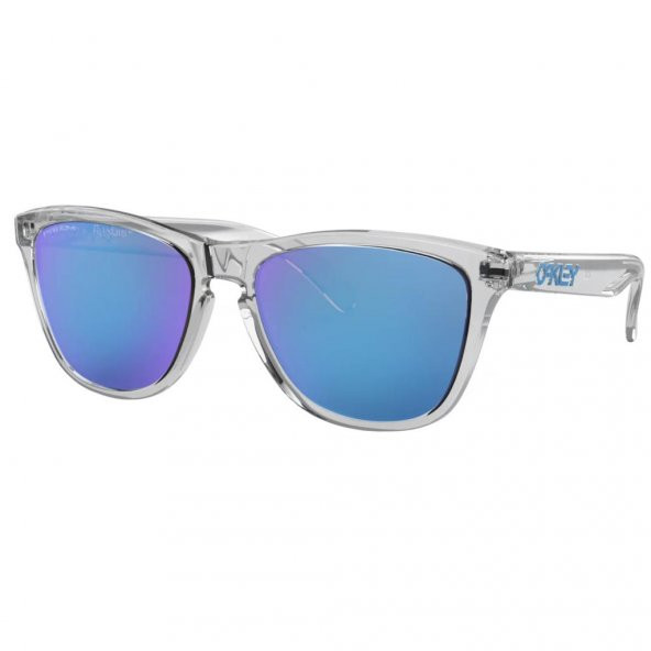 Oakley FrogSkins Güneş Gözlüğü Crystal Clear Prizm Sapphire - 5