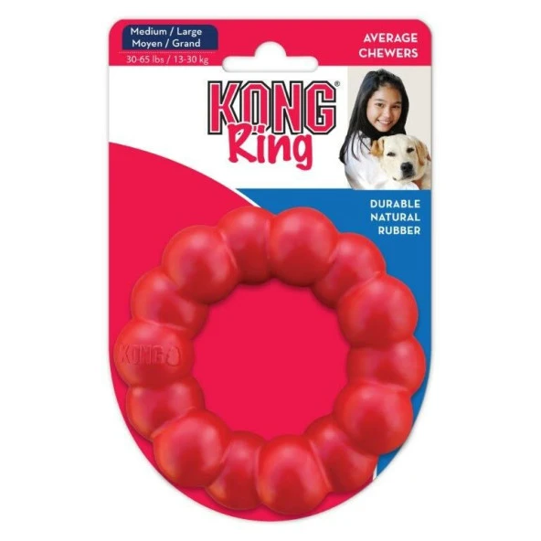 Kong Ring Köpek Oyuncağı M-L Irk 10,5cm