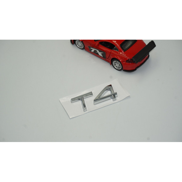 Volvo T4 3M Krom Bagaj Yazı Logo - 2
