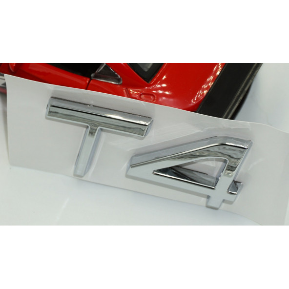 Volvo T4 3M Krom Bagaj Yazı Logo - 4