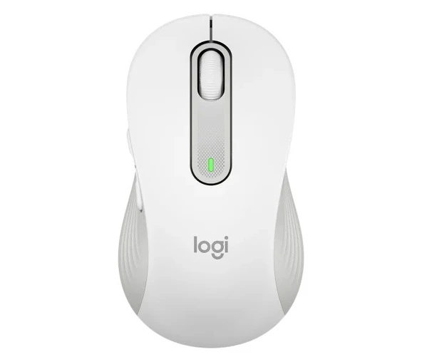 Logitech M650 L Signature 910-006238 Beyaz Sessiz Büyük Boy Sağ El Optik Kablosuz Mouse