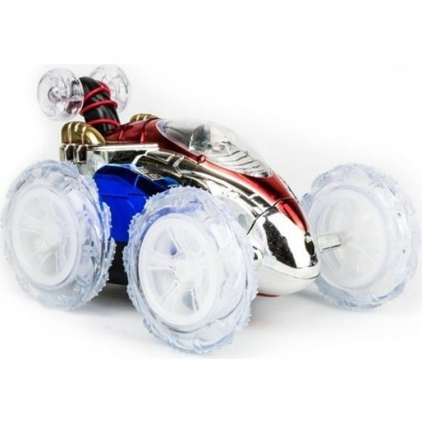 Dasher Pilli Işıklı Takla Atan Akrobat Araba - 4