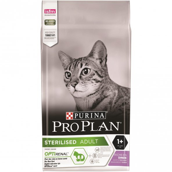 Proplan Hindili Kısırlaştırılmış Kedi Maması 10 Kg