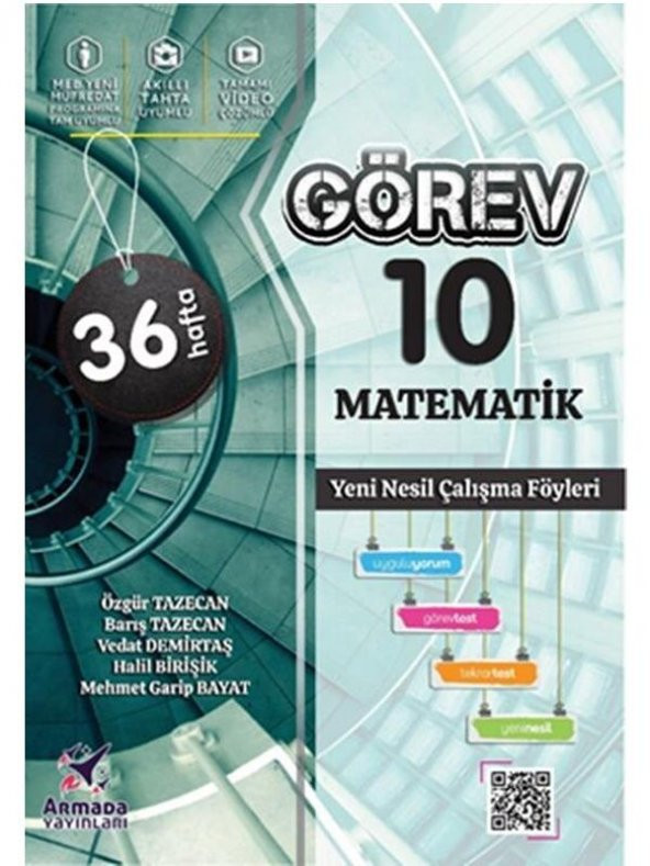 ARMADA 10.SINIF GÖREV MATEMATİK YENİ NESİL ÇALIŞMA FÖYLERİ (36 HAFTA)