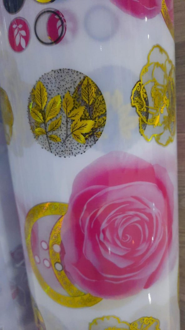 Gül Başlı Desenli Masa Örtüsü 80 CM X 130 CM - 2