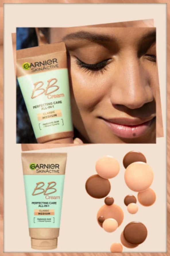 Garnier BB Krem Mucizevi Cilt Kusursuzlaştırıcı Normal Ciltler Orta Ton 50 ml - 3