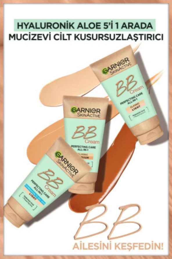 Garnier BB Krem Mucizevi Cilt Kusursuzlaştırıcı Normal Ciltler Orta Ton 50 ml - 5