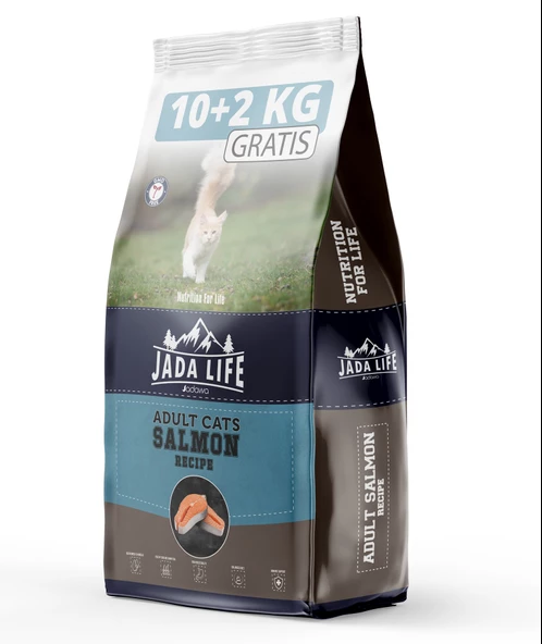 JADAWA JADA LİFE ADULT CAT FOOD WITH SALMON 10+2 KG