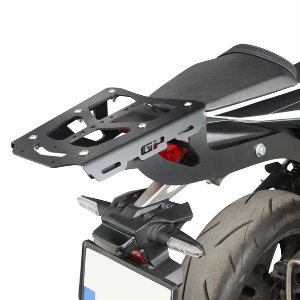 GP Kompozit Honda CB750 Hornet 2023-2024 Uyumlu Çanta Demiri Siyah - 3