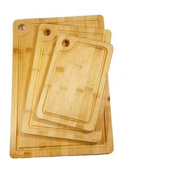 Rossel Premium 3lü Bambu Kesim Panosu MİEN-375 - 2