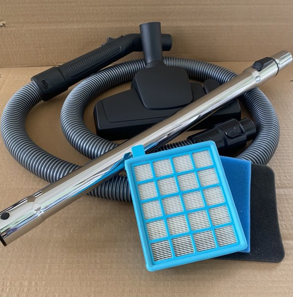 Philips Fc 8475 Powerpro Compact uyumlu Elektrikli Süpürge Hortum Seti Ve Hepa Filtre