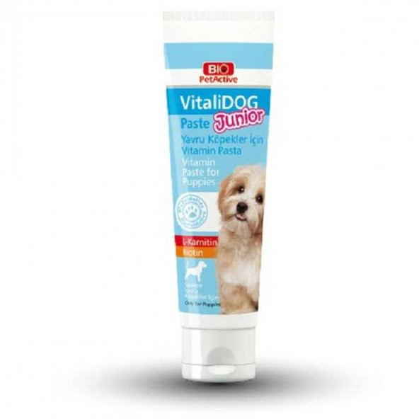 Bio PetActive VitaliDog Yavru Köpekler İçin Vitamin 100 ml