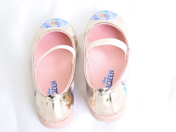 GALA elsa baskılı kız çocuk babet ayakkabı - 5