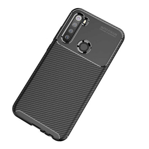 Xiaomi Redmi Note 8T Kılıf Focus Karbon Kamera Korumalı Silikon Kılıf - 2