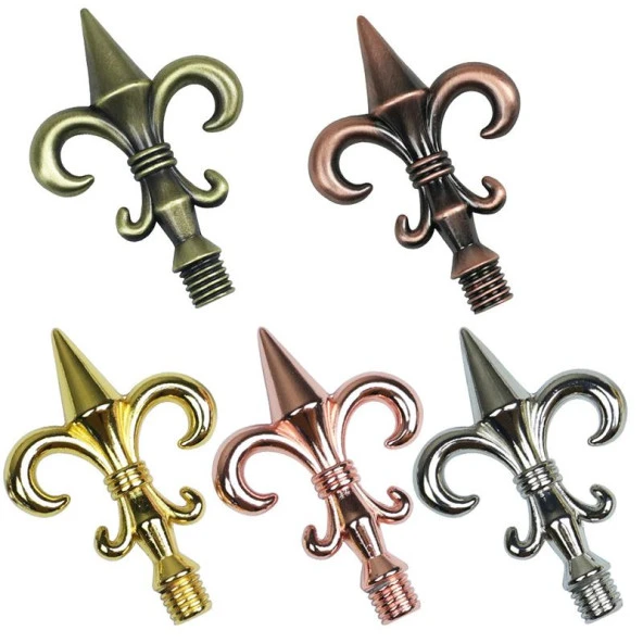 Mum Mühür Damga Kolu Döküm Metal Mühür Sapı Bronz Zambak - Resim 3