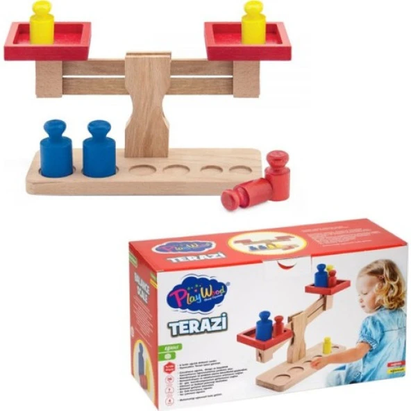 Play Wood Oyuncak Ahşap Terazi