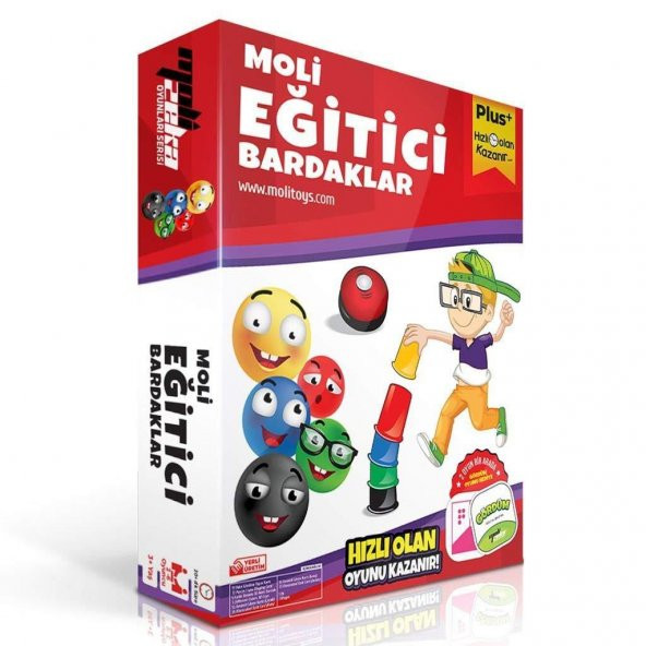 Moli Toys Eğitici Eğlenceli Pratik Bardaklar Çocuklar İçin Zeka Akıl Oyunları
