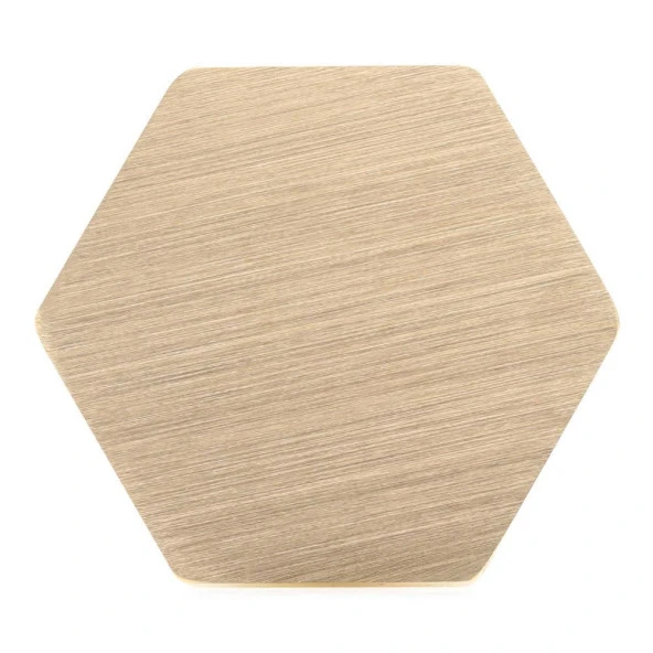 Boş Mum Mühür Pirinç Damga Kafası Petek Şekil 25x28.8mm Gold - Resim 8