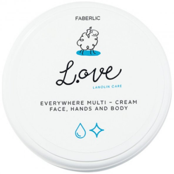 faberlic L.ove Serisi El, Ayak ve Vücut Kremi 100 ml