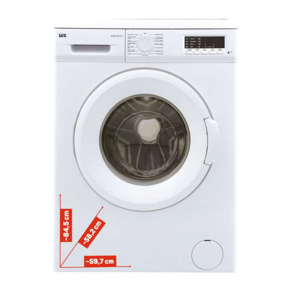 SEG 9 KG ÇAMAŞIR MAKİNESİ