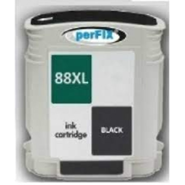 Hp Uyumlu 88 Xl Siyah Kartuş Muadil Perfix