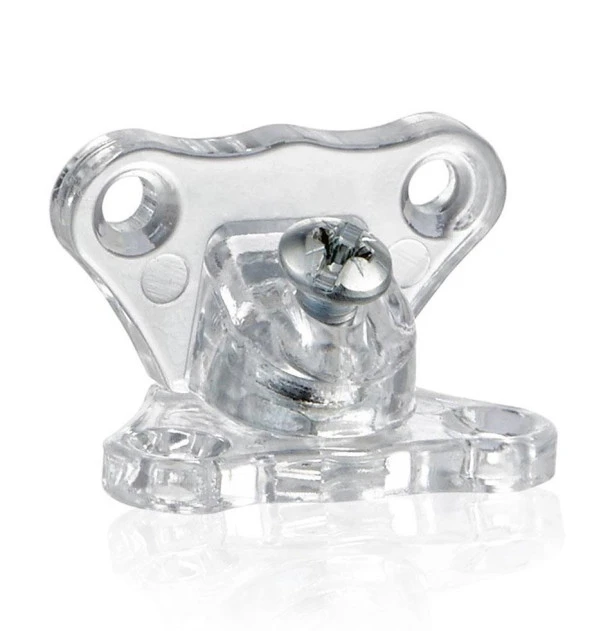 Açılı T Bağlantı Çektirme Şeffaf Plastik Köşe Birleştirme Kelebek (10 ADET) - 5