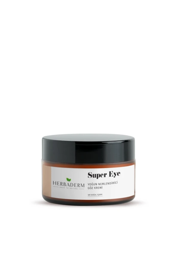 Herbaderm Super Eye Koyu Halka Ve Kırışıklık Karşıtı Kolajen + C Vitamini Nemlendirici Göz Çevresi Kremi 20 ml