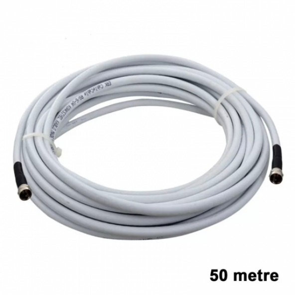 Uydu Anten Kablosu RG6/U4 48 TEL 50M