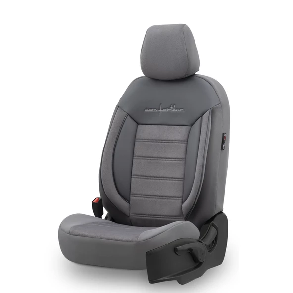 Otom Comfortline Series Universal Tay Tüyü Oto Koltuk Kılıfı Füme