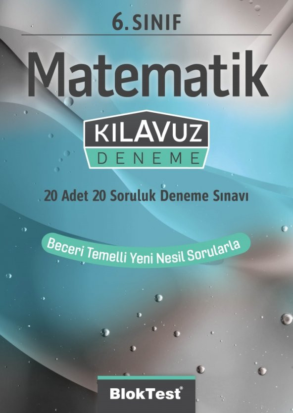 Bloktest 6. Sınıf Matematik Kılavuz Deneme 2023