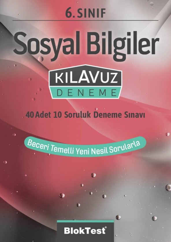 Bloktest 6. Sınıf Sosyal Bilgiler Kılavuz Deneme 2023