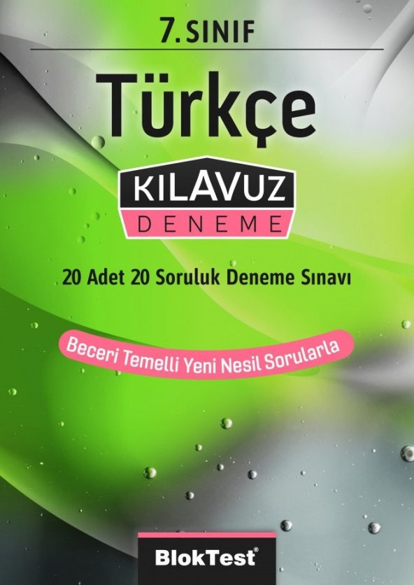 Bloktest 7. Sınıf Türkçe Kılavuz Deneme 2023
